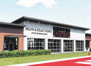 Younts give additional funds to name athletic performance center