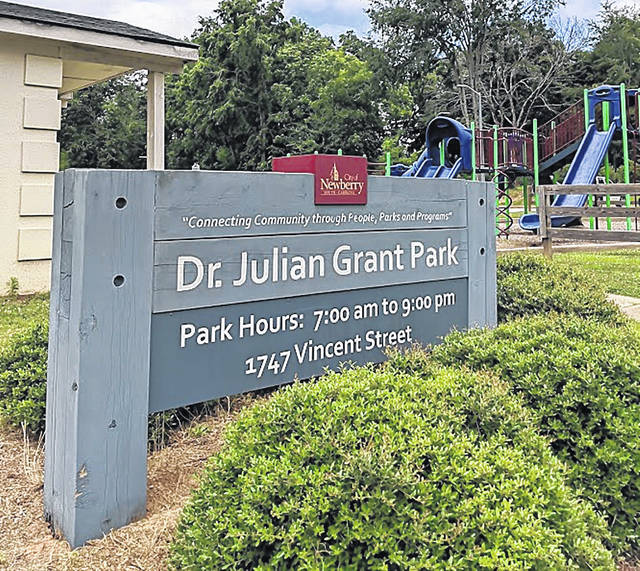 <p>Dr. Julian E. Grant Park was renamed in 2014 to honor the legacy and the hard work Grant did for the community.</p>
                                 <p>Courtesy photo</p>