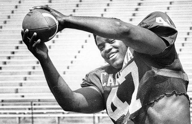 <p>Willie Scott graduated from the University of South Carolina (UofSC) in 1981. Scott led UofSC in receiving as a senior in 1980 with 34 receptions for 469 yards.</p>
<p>From Gamecock Athletics</p>