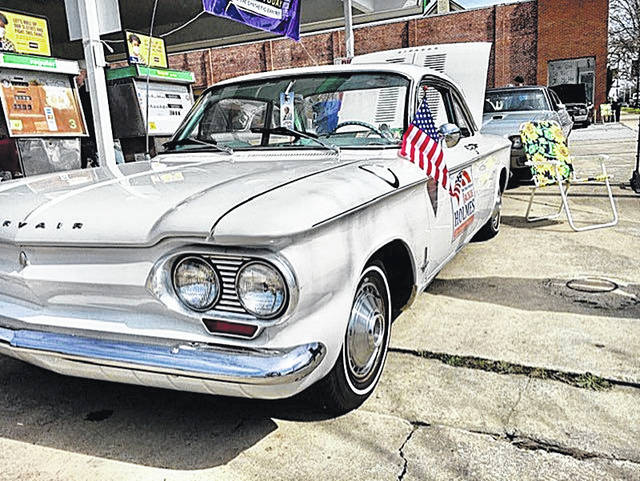 Wilbert and Jackie Holmes Corvair.
                                 Zeb Reid | For The Newberry Observer