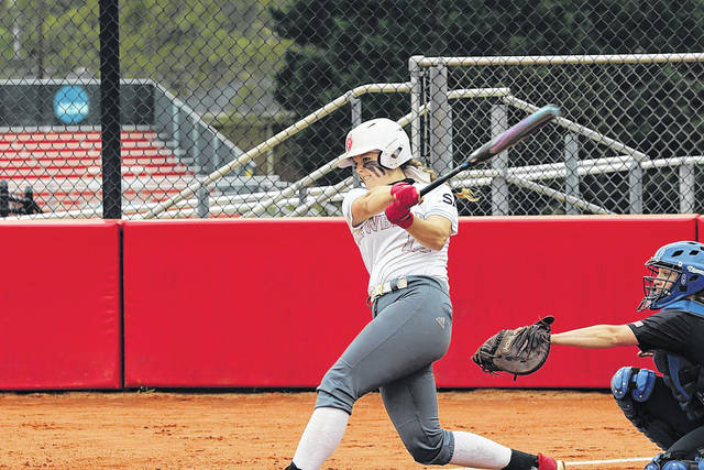Senior Hannah Towery led the Newberry offense, going 4-6 with nine runs batted in in a sweep of the Mars Hill Lions on Senior Day.