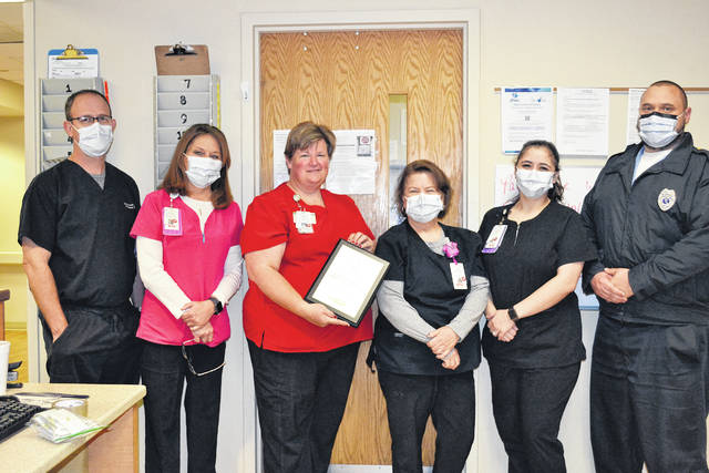Emergency department receives DAISY Team Award | Newberry Observer