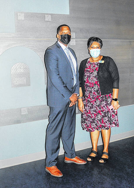 <p>Alvin Pressley and Lisa Toland on the PTC Newberry Campus.</p>
<p>Courtesy of PTC</p>