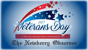 2021 Veterans Day Salute from the Newberry Observer