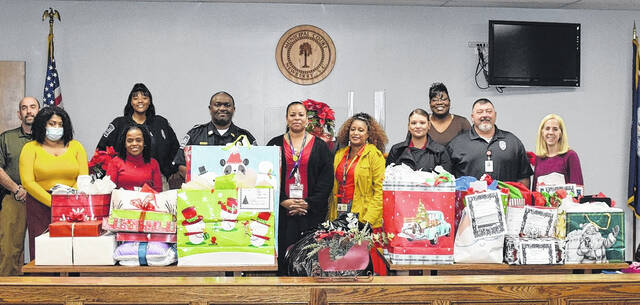 The Newberry Police Department and Newberry County DSS partnered to provide Christmas gifts to young and old this year.
