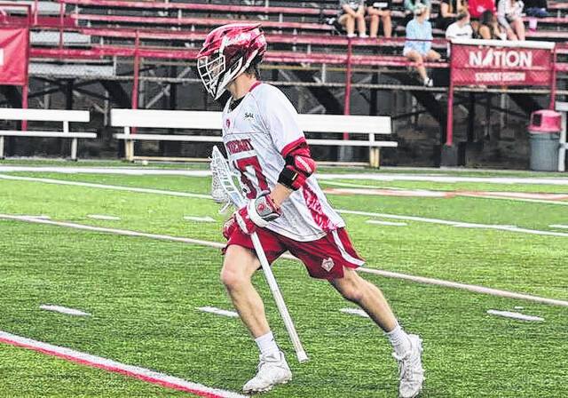 Sophomore Mac Ryan scored a career-high seven goals on seven shots in the lacrosse home opener victory.