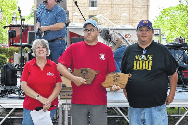 <p>Can’t Quit Smokin’ BBQ was rated best for ribs and third for chicken. They are pictured with Newberry Town Tourism and Events Manager Bridget Carey.</p>
<p>Elyssa Haven | for The Newberry Observer</p>
<p>” srcset=”https://www.newberryobserver.com/wp-content/uploads/2022/04/128446088_web1_First–Ribs–Can-t-Quit-Smokin.jpg” sizes=”(-webkit-min-device -pixel-ratio: 2) 1280px, (min-resolution: 192dpi) 1280px, 640px” class=”entry-thumb td-animation-stack-type0-3″ style=”float:left; width:200px; margin:3px;”/><br />
<small class=