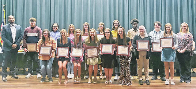 The Mid-Carolina High School Senior Beta Club students were recognized for their achievements at the State Beta Convention.
                                 Courtesy photo