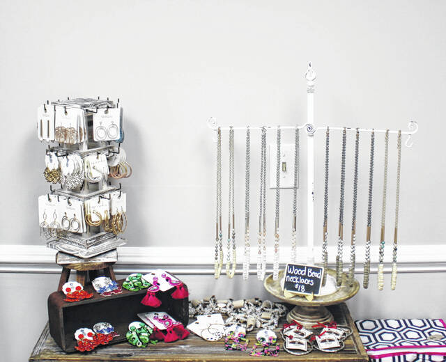 Back to the Rack also offers a selection of crafted jewelry at their new store.
                                 Andy Husk | The Newberry Observer