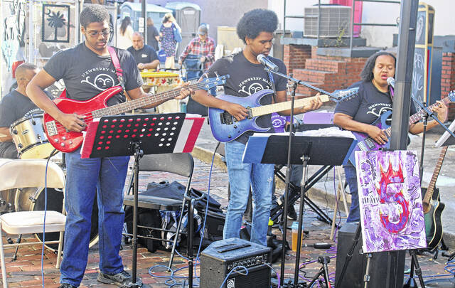 Five on Fire.
                                 Andrew Wigger | The Newberry Observer