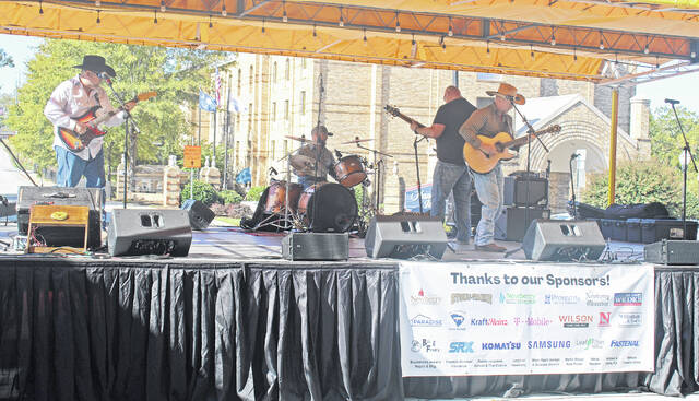 The main stage.
                                 Andrew Wigger | The Newberry Observer