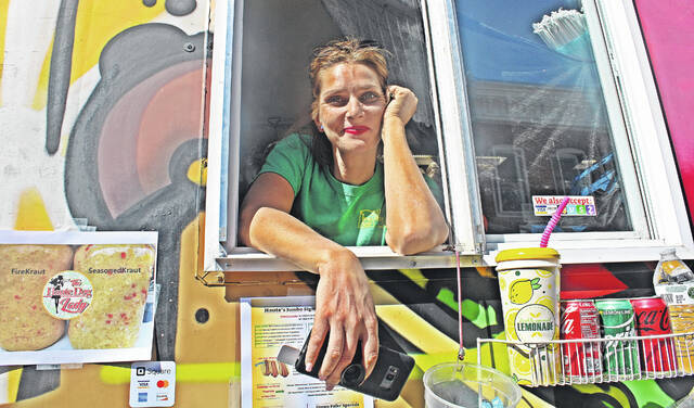 The Haute Dog Lady!
                                 Andrew Wigger | The Newberry Observer