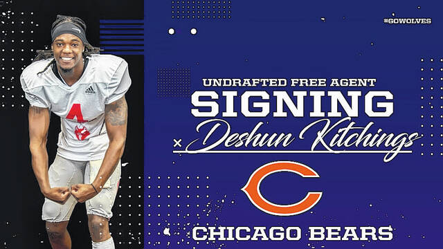signed chicago bears football