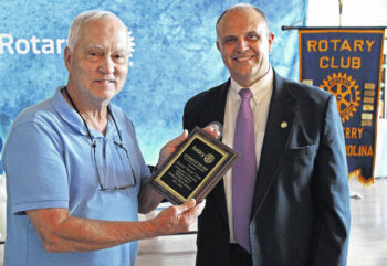 Jones named Rotarian of the Year