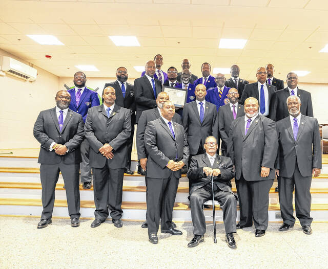 New graduate chapter of Omega Psi Phi charted in Newberry Newberry Observer