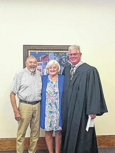 131617137_web1_Lominack-Swearing-In-2025
On Monday, Donna Lominack was sworn in for the fifth time by The Honorable Eugene Bubba Griffith. Lominack said it is an honor to serve the taxpayers of Newberry County. Her number one supporter Richard Lominack was there as she took Oath of Office to be your Newberry County Auditor.
Courtesy of Donna Lominack’s Facebook