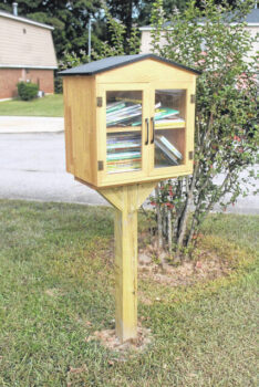 NHA cuts ribbon on new playground, Little Free Library