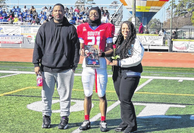A trio of Bulldogs participate in the Touchstone Energy North-South Bowl