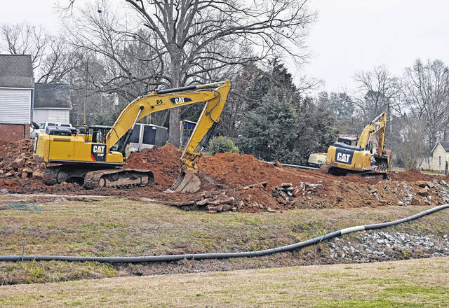 The City of Newberry has begun an over $4 million investment to the West End community area of Newberry and utility upgrades to the Scotts Creek sewer line.
                                 Elyssa Haven | For The Newberry Observer