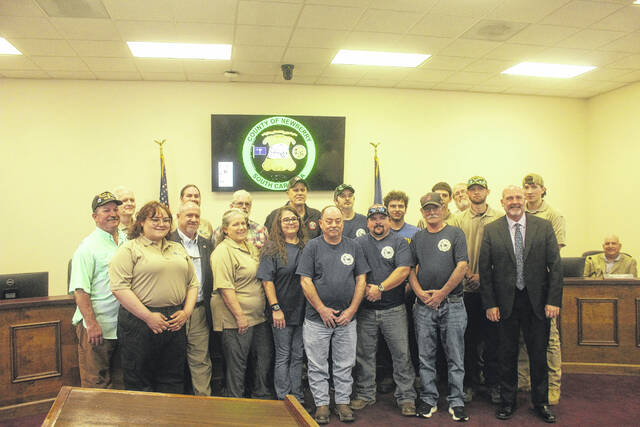 The Whitmire Fire Department and Whitmire Rescue Squad were recognized during the meeting for their continued service to the county.
                                 Kelly Duncan | The Newberry Observer
