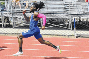 SMC’s Romeo Brown lowers time in 200m dash at Mount Olive First Chance Meet