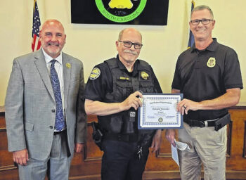 Council recognizes employees for service