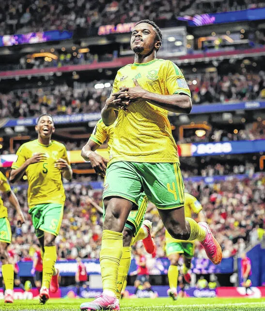 South Africa’s late goal gives them a 1-1 draw against Czechia